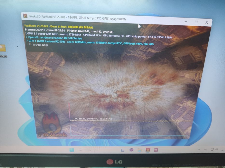 Відеокарта Rx 570 MSI Gaming X