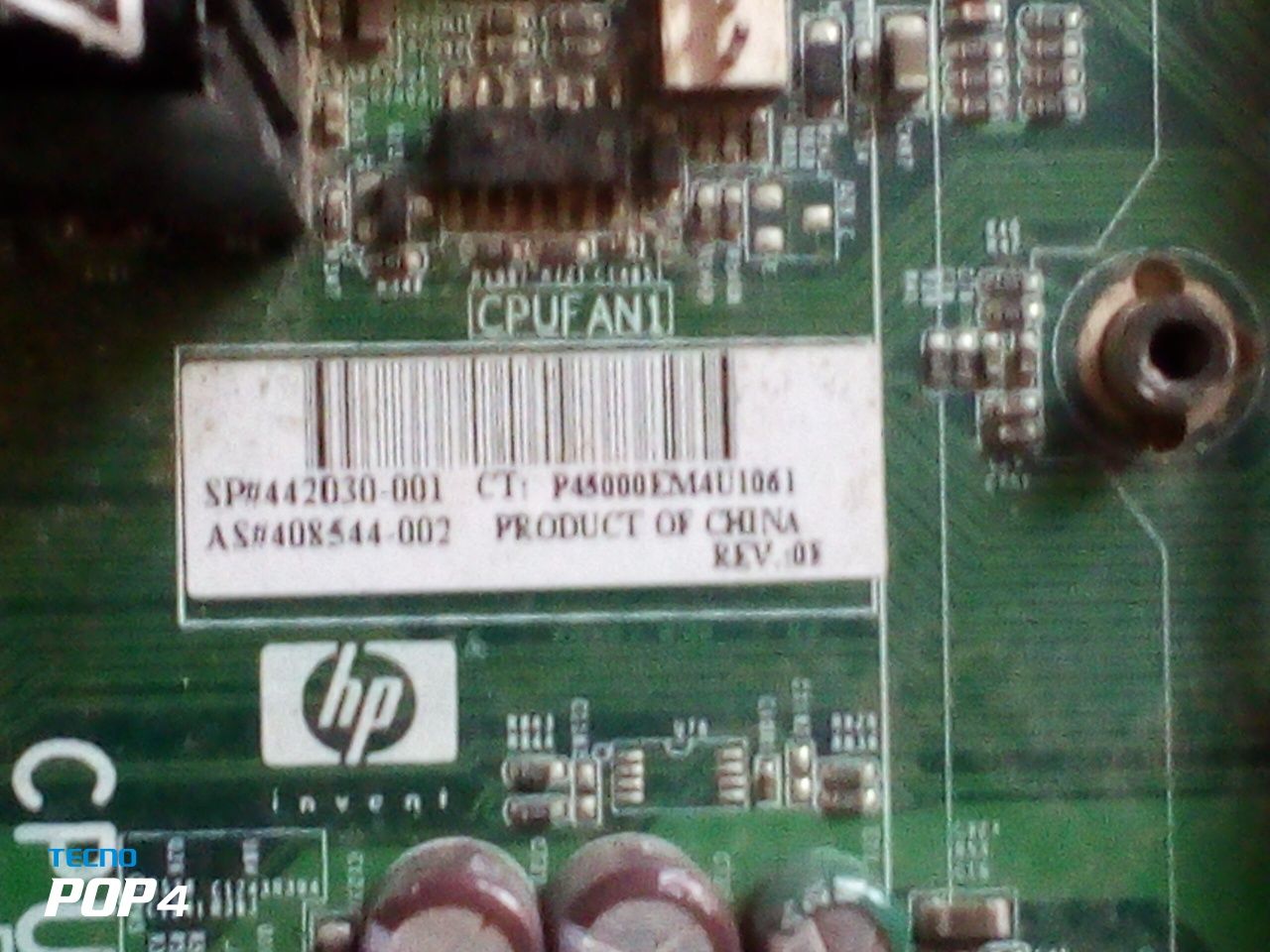 Материнская плата к Hp xw 9300 (не рабочая)