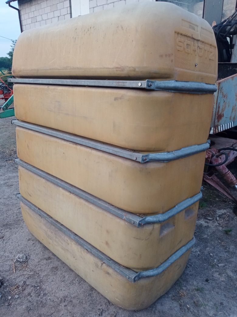 Zbiornik na deszczówkę wodę ropę olej paliwo 1850L 1200L 1000L
