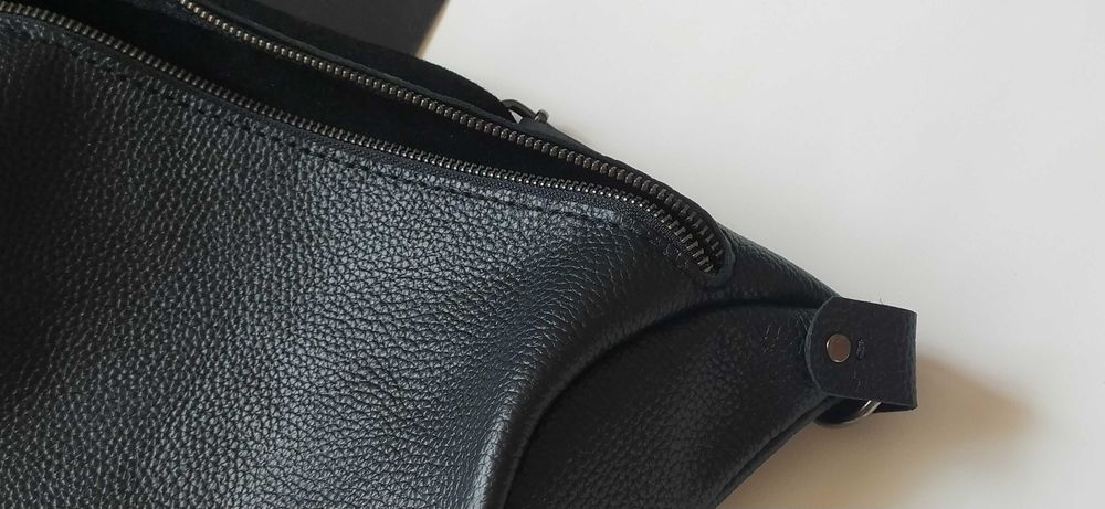 Бананка кожаная  ручная работа | женская, мужская  6| 2 вида