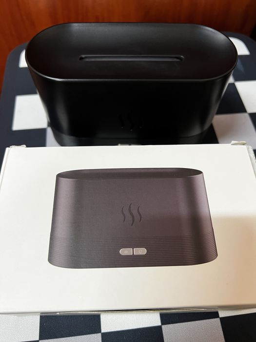 Зволожувач повітря 180мл з ефектом полум'я