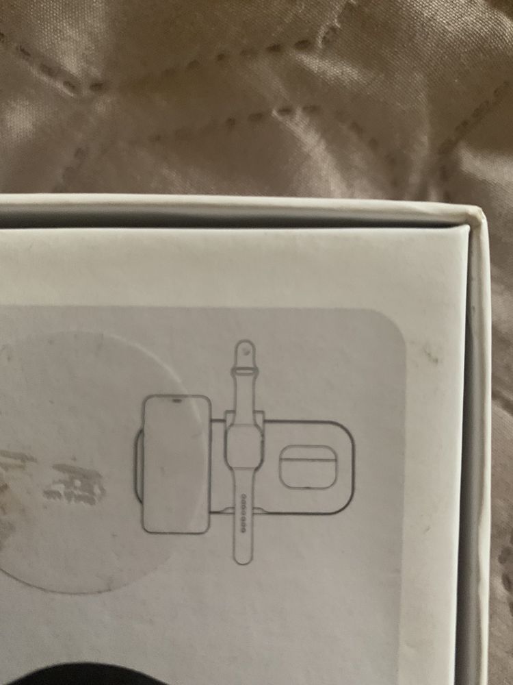 Док станция беспроводная зарядка 3 в 1 20W
