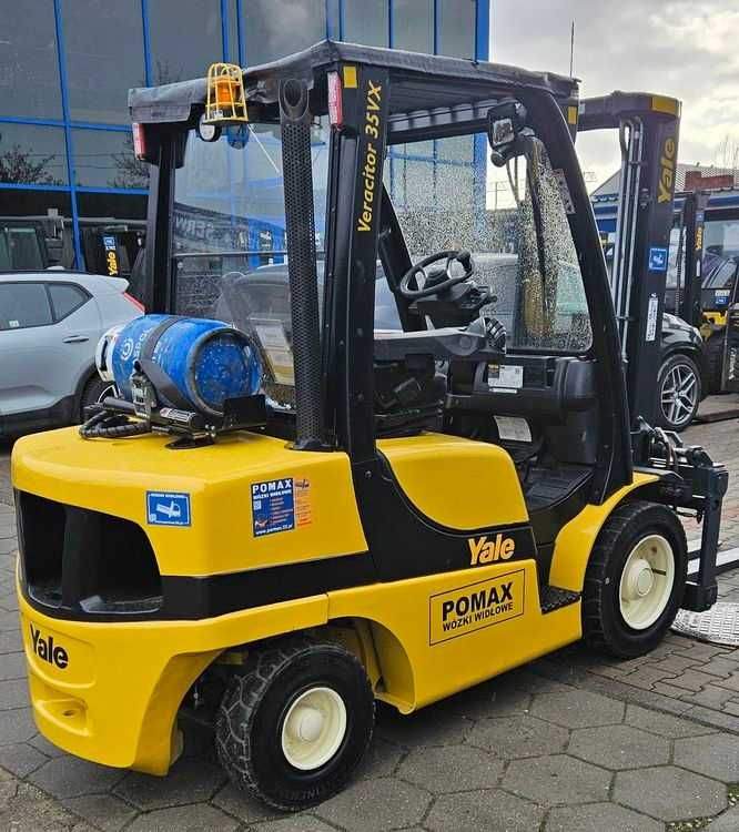 Yale GLP35VX wózek widłowy 3.5T przesuw pozycjoner wolny skok 2018 UDT