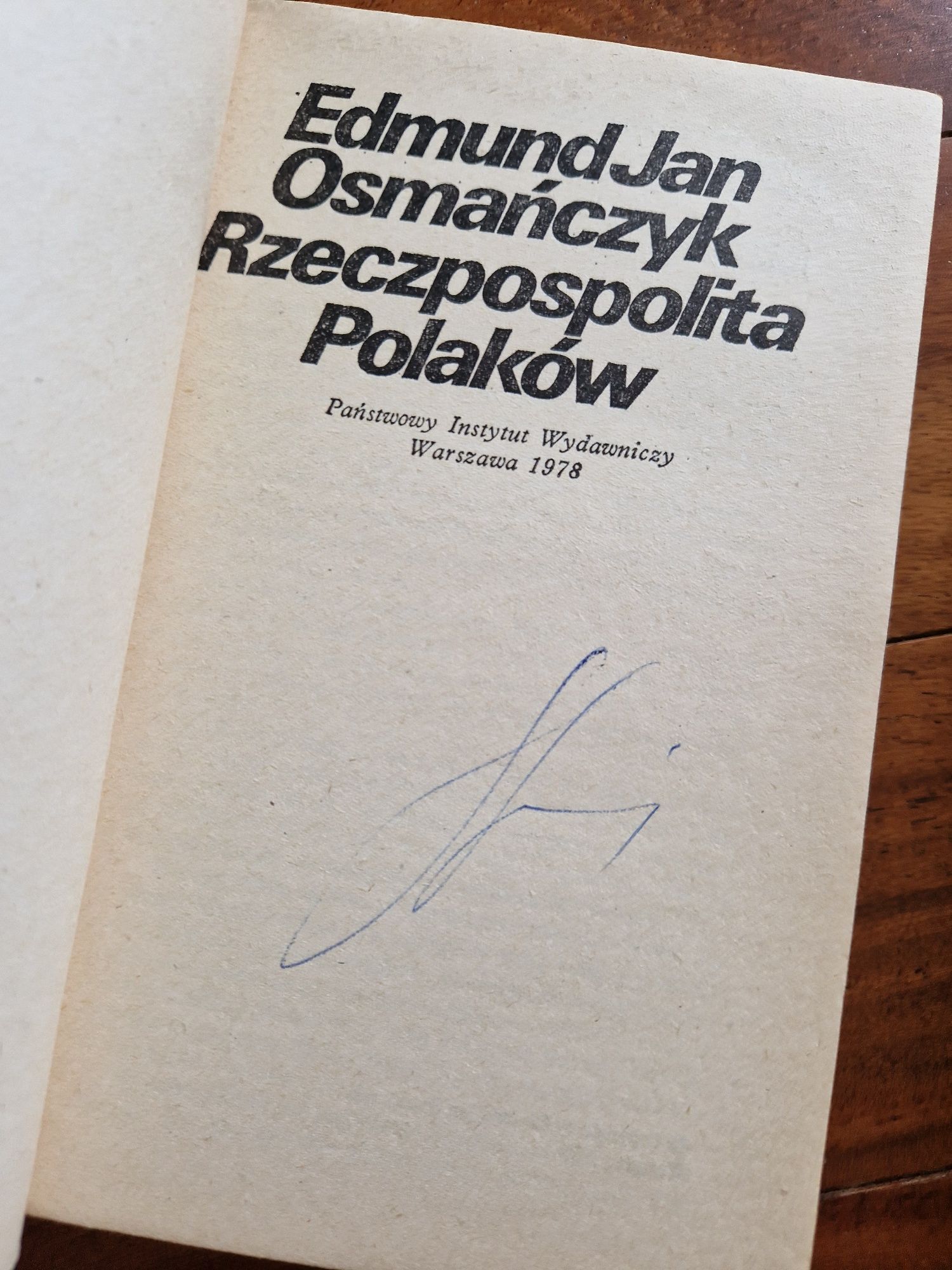 Rzeczpospolita Polaków - Edmund Jan Osmańczyk