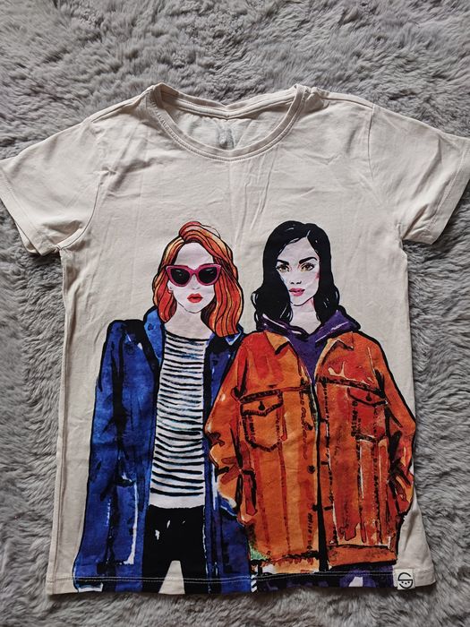 T-shirt dziewczęcy 152