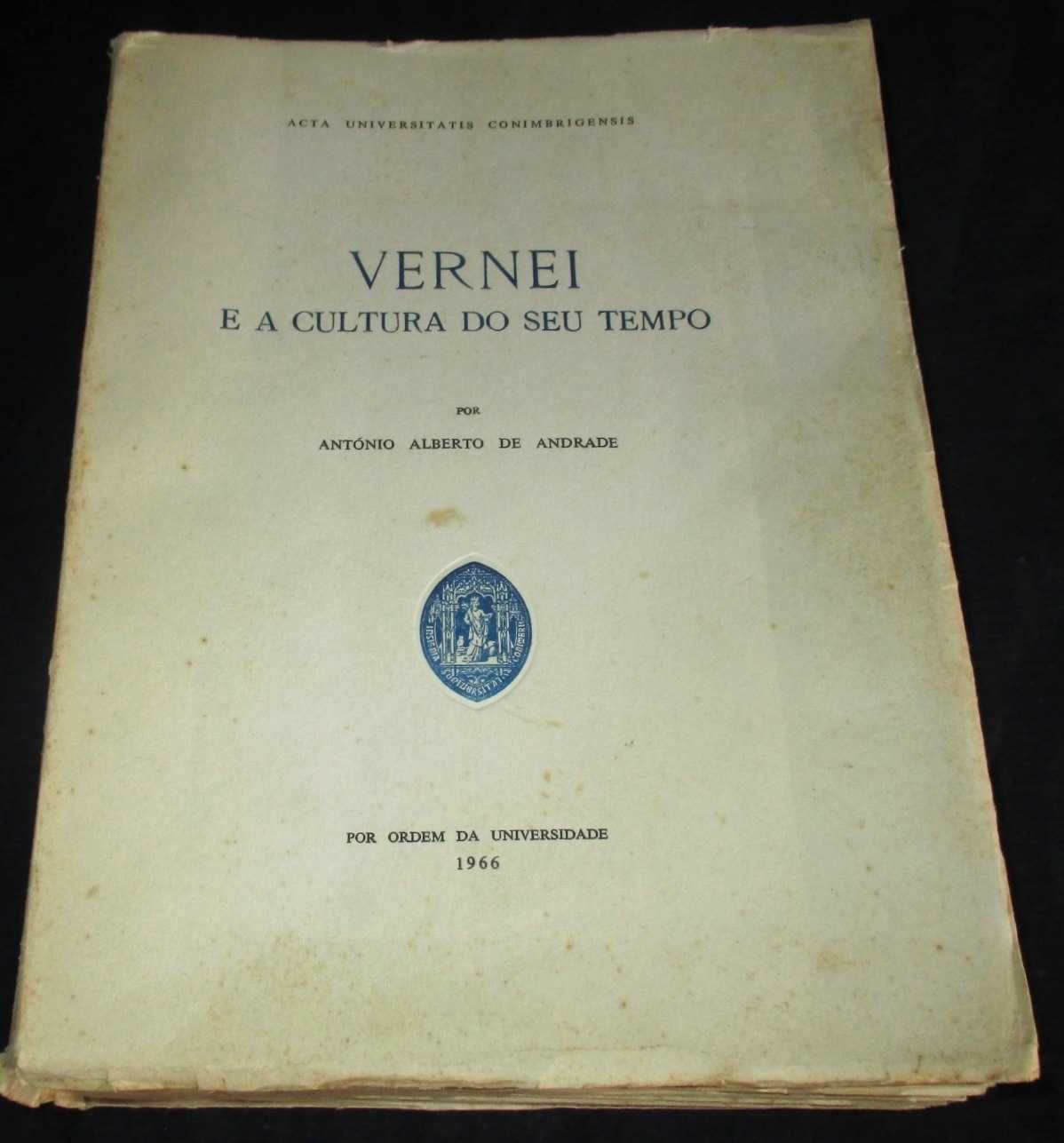 Livro Vernei E a Cultura do seu tempo 1966