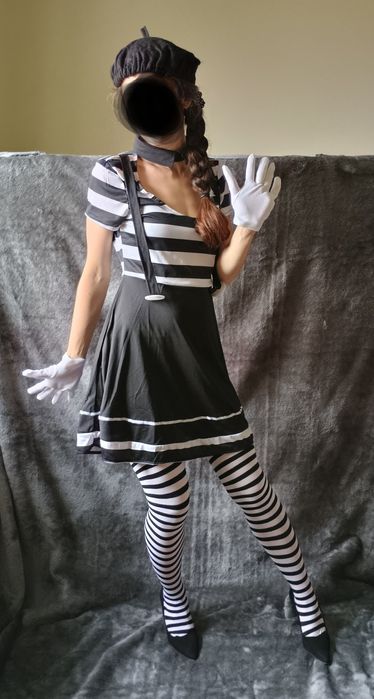 Kostium dla dorosłych Mim