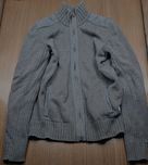 Guess sweter męski szary rozpinany roz.M