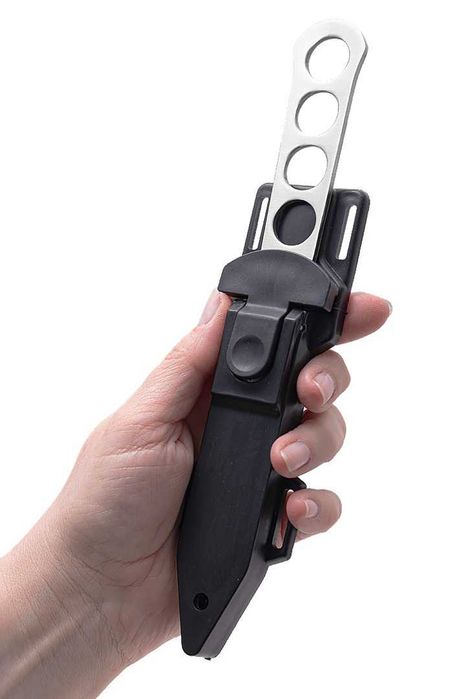 NÓŻ DO nurkowania DLA nurka Z kaburą NA nogę nurkowy POCHWA PASKI ND49