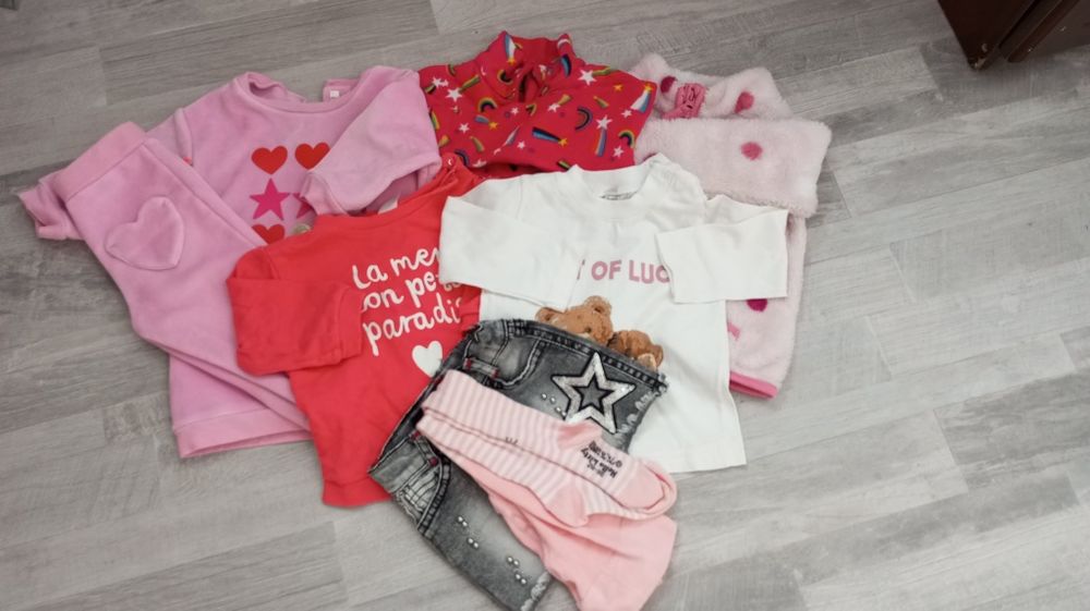 Пакет одягу для дівчинки 74