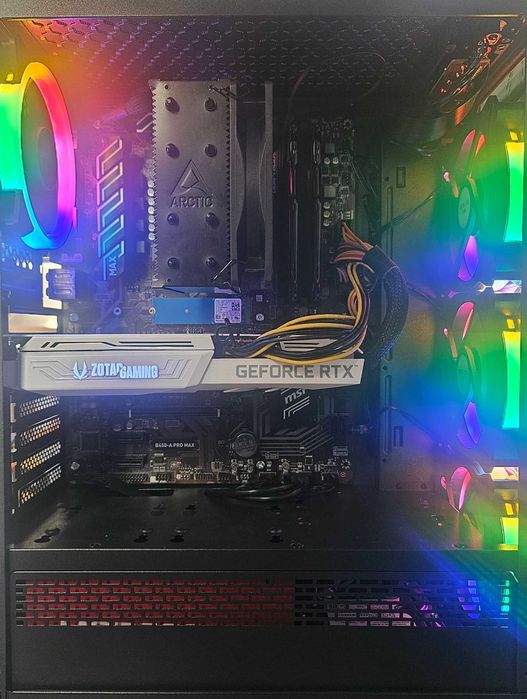 Komputer gamingowy RTX 3070/Ryzen9 3950X/MSI B450/DDR4 16GB/SSD+HDD1TB