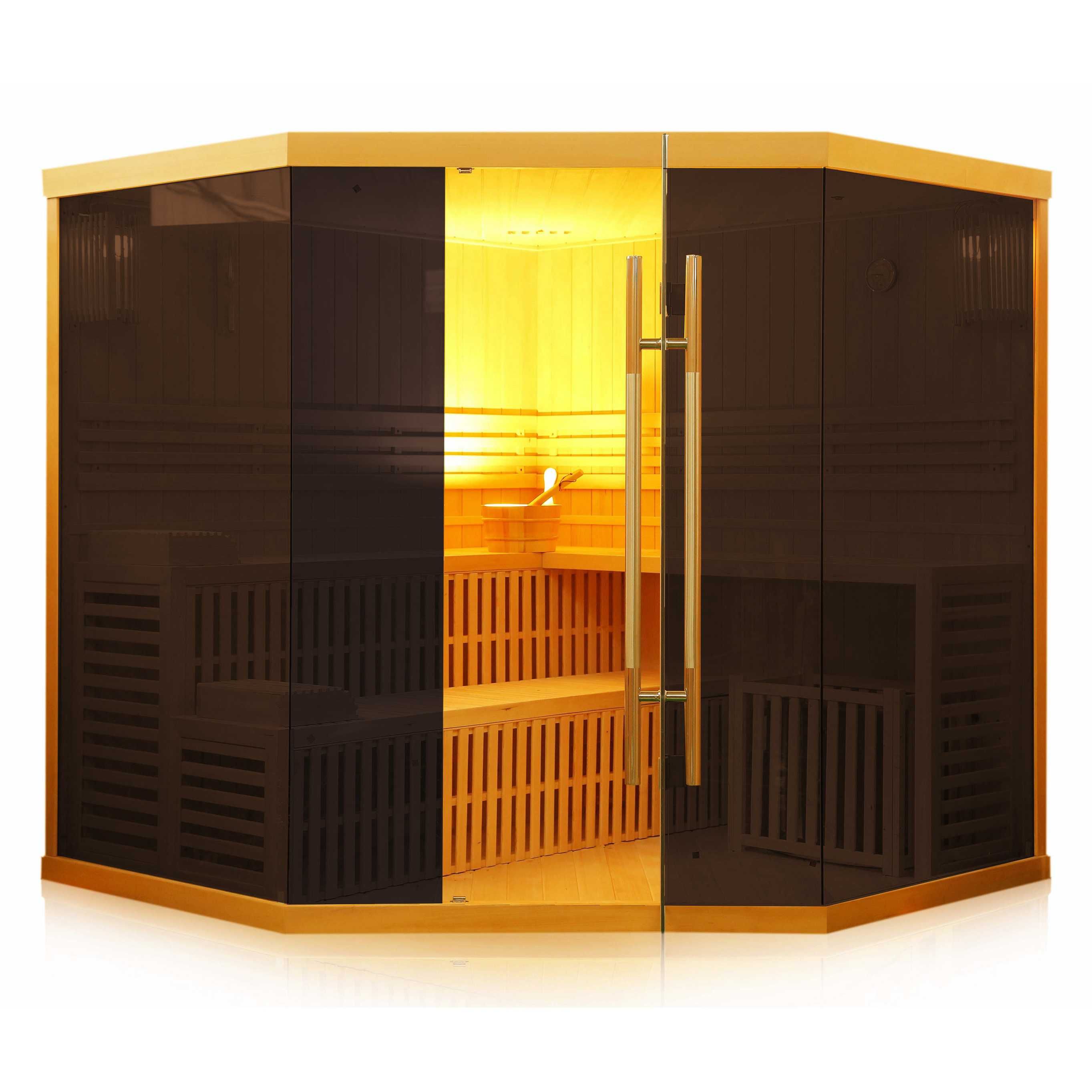 Sauna Sucha Fińska *Premium 450* BROWN