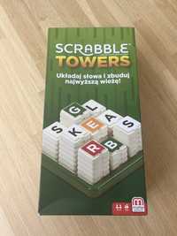 Gra logiczna słowna Scrabble Towers Mattel 10+