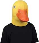 Maska KACZKA DUCK ŻÓŁTY HALLOWEEN lateksowa gadżet K530