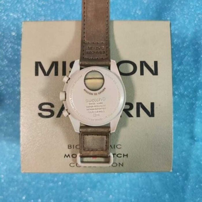 Omega x Swatch SO33T100 Saturn - Ekskluzywny Rok 2025