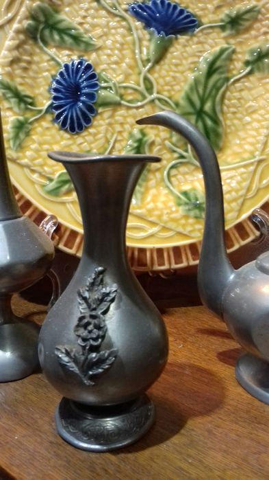 Conjunto decorativo Estanho