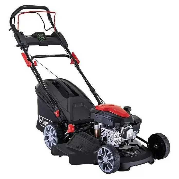 Бензинова газонокосарка Scheppach MP150-46e, 3,7 HP 150 см³,  5-в-1