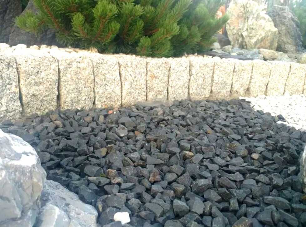 grys BAZALTOWY  11-16mm żwir grafitowo-czarny 1000KG dostawa cały kraj