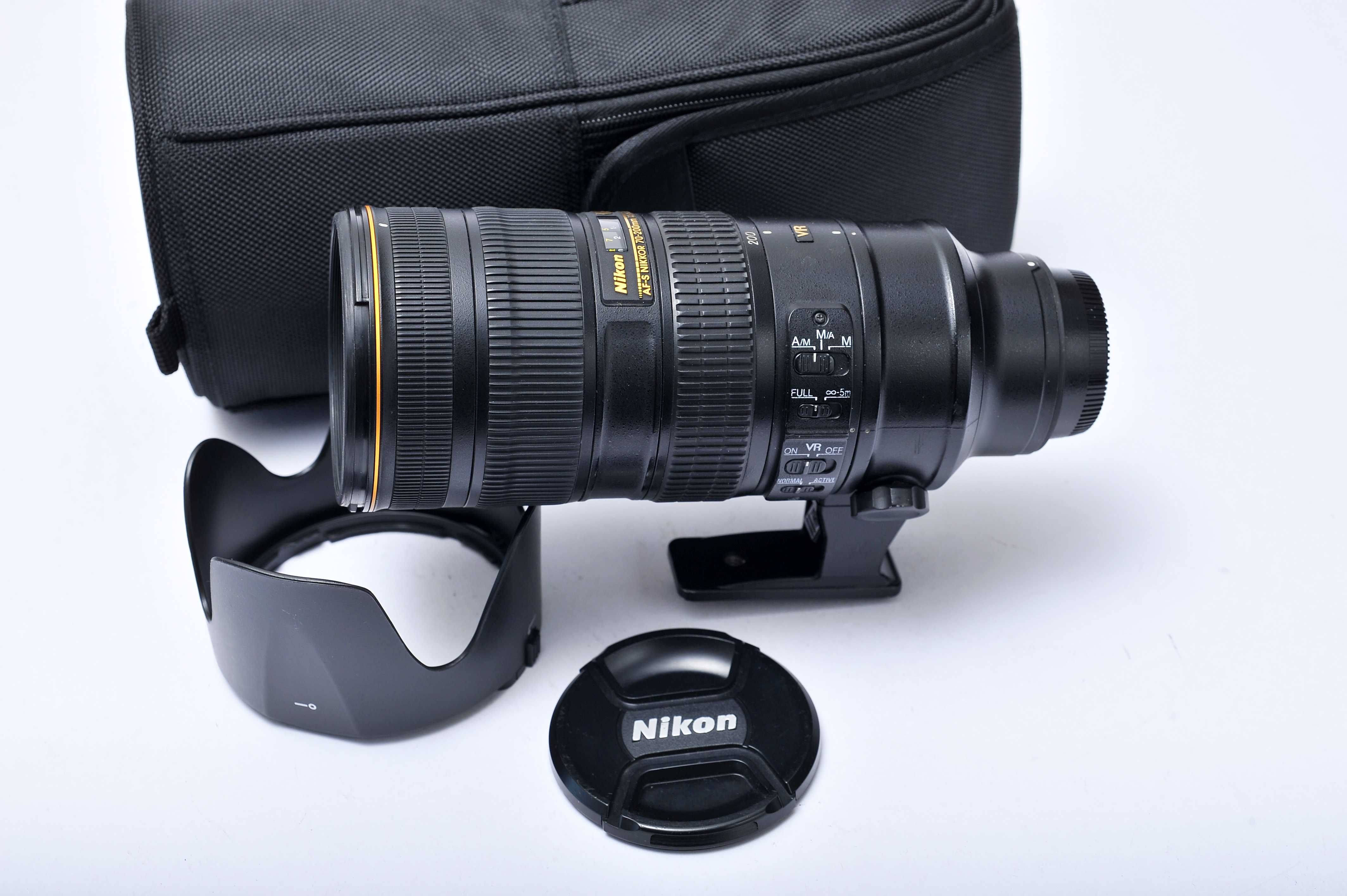 Nikon 70-200mm f/2.8 VRII  Excelente estado
