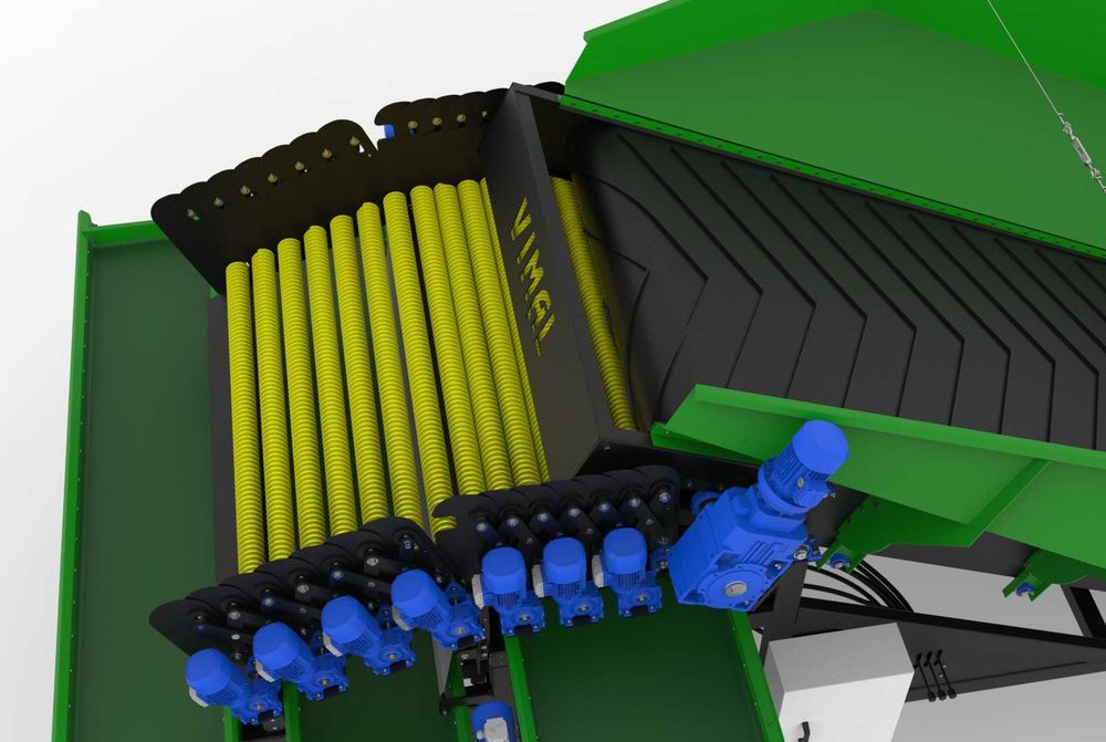 Приймально-сортувальний бункер R-SORT для сортування коренеплодів