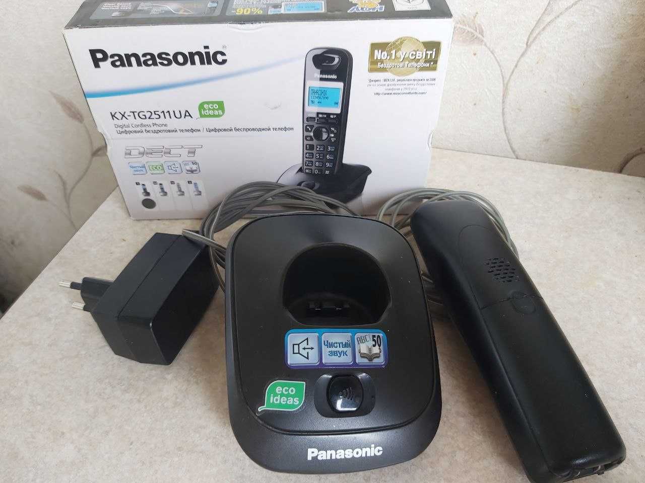 Беспроводной радиотелефон Panasonic KX-TG2511UA в идеальном состоянии