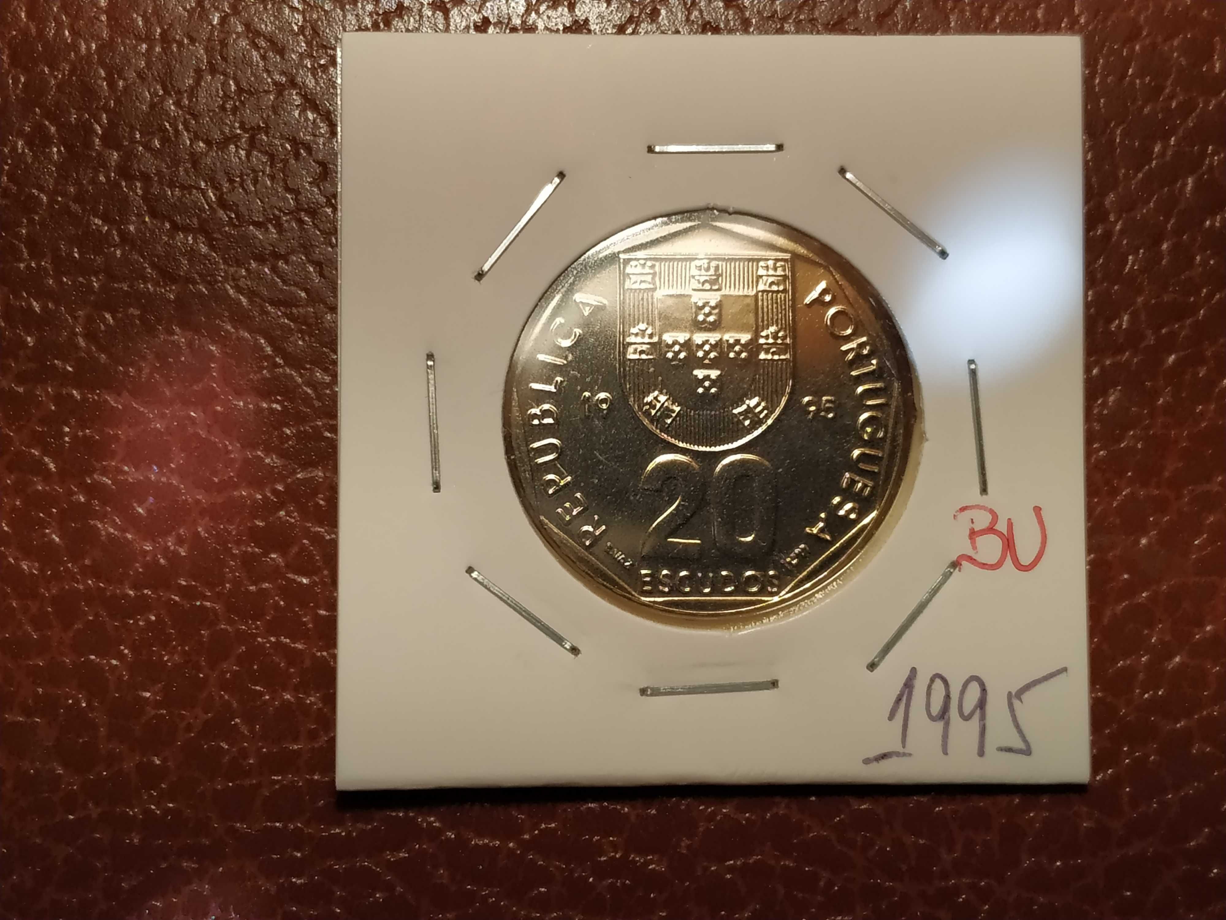 933 Moeda de 20 escudos de 1995 BNC - Portugal