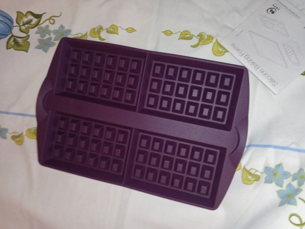 Forma waffles da Tupperware