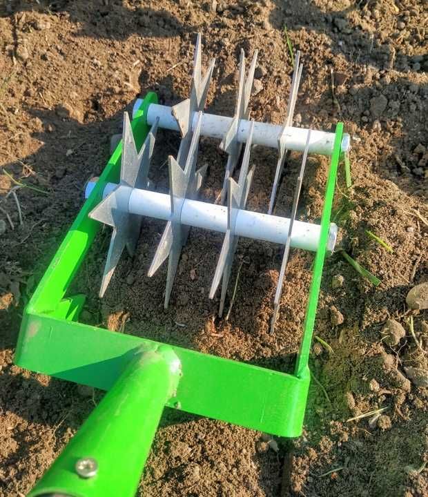 Aerator i Wertykulator z Ostrzem 2w1 Solidny sprzęt 7 Pierścieni