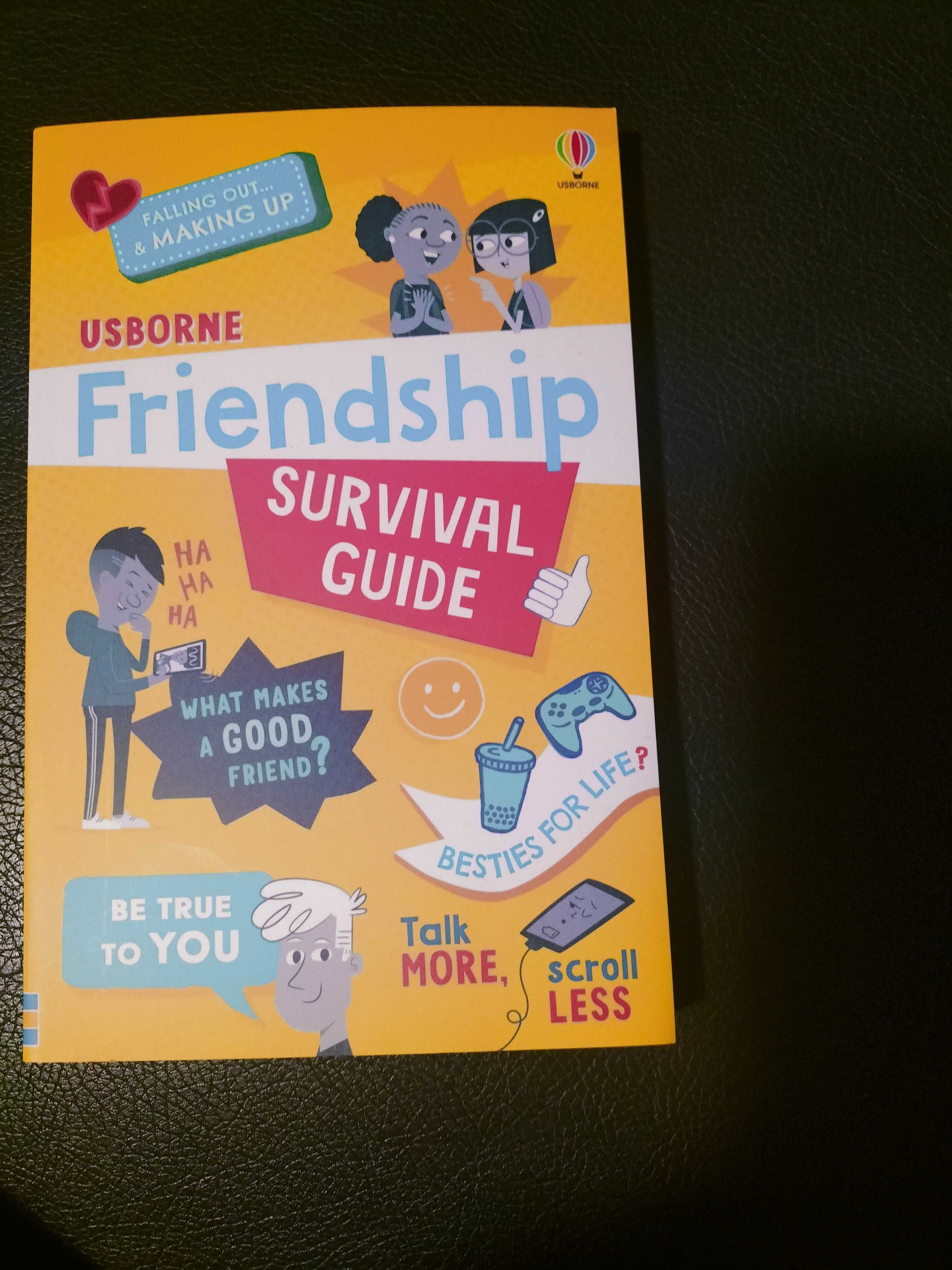 Książka Usborne "Friendship. Survival Guide"