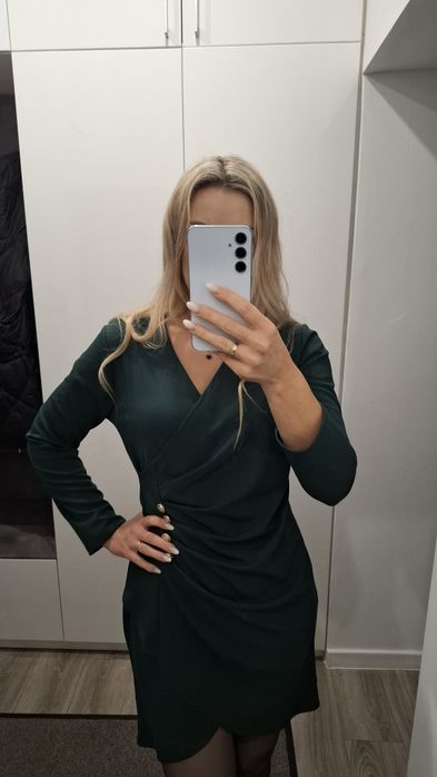 Sukienka butelkowa zieleń M