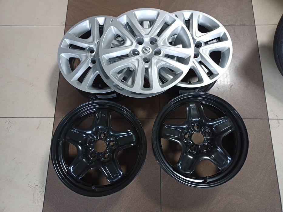 Struktura 16" Opel Astra K J 5*105 Felgi + Kołpaki+ TPSM DEMO jak NOWE