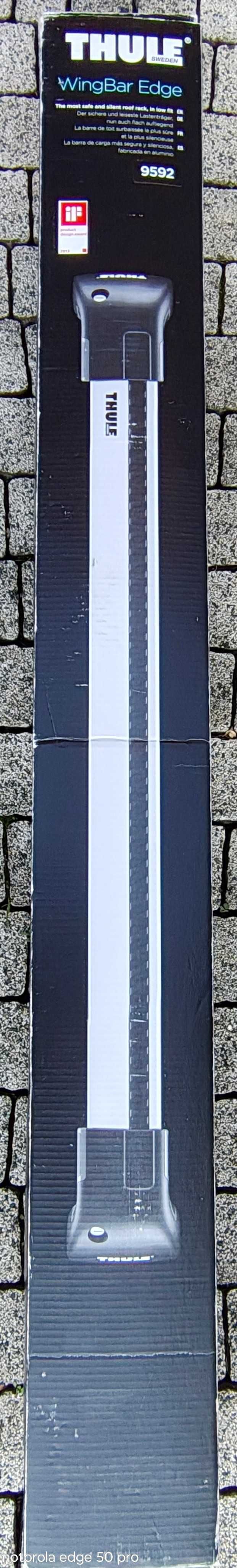 THULE _ Aluminiowy Bagażnik z Uchwytami na Narty lub Snowboard