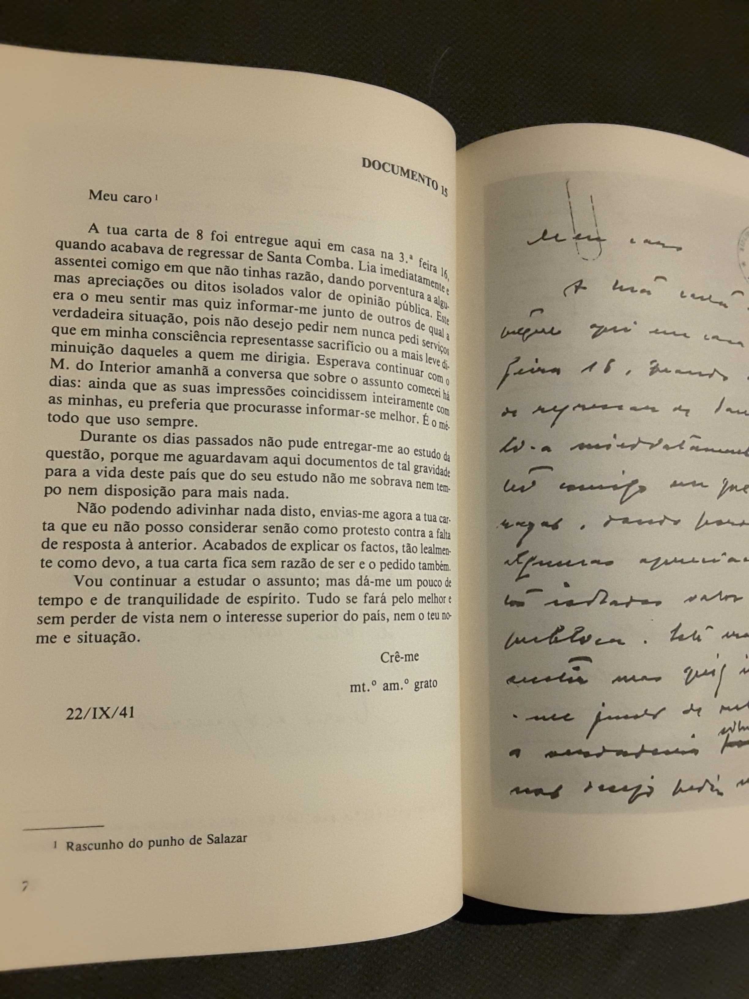 Teotónio Pereira-Salazar/Marcello Caetano/ Mário de Figueiredo-Salazar