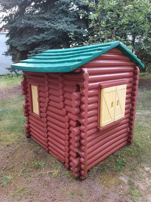 Domek ogrodowy dla dzieci Little Tikes plus zjeżdżalnia