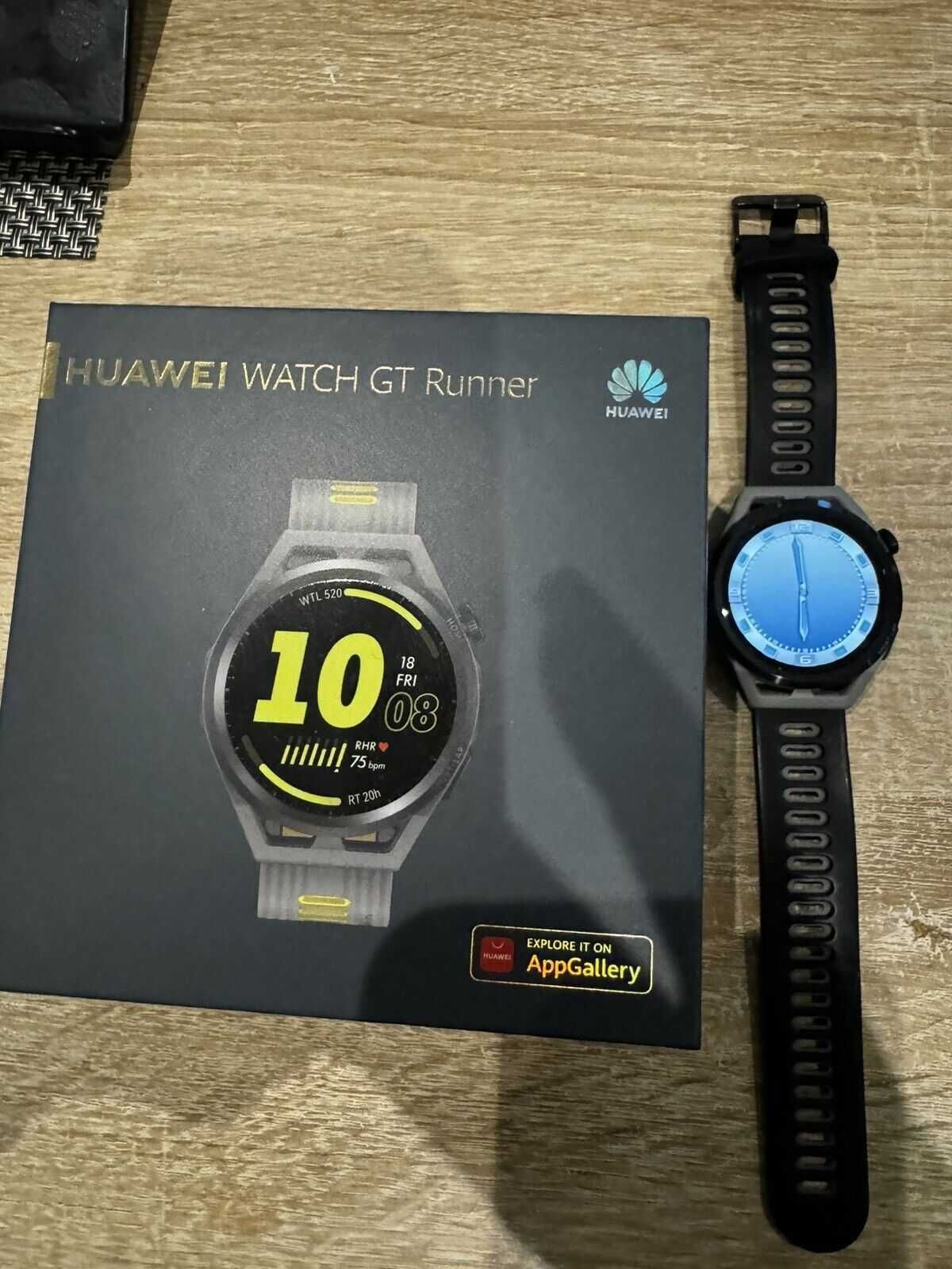 Часы Huawei GT Runner для бега годинник. Цвет серый