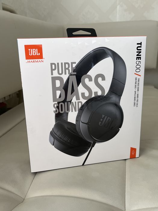 Навушники накладні дротові JBL T500 Black