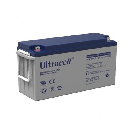 Акумулятор для Сонячної енергетики Ultracell UCG150-12 GEL, 12V 150Ah