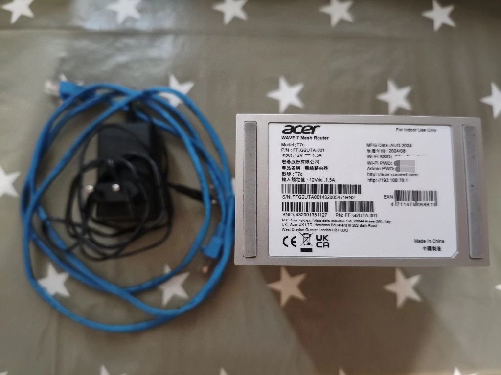 Роутер Acer Wave 7