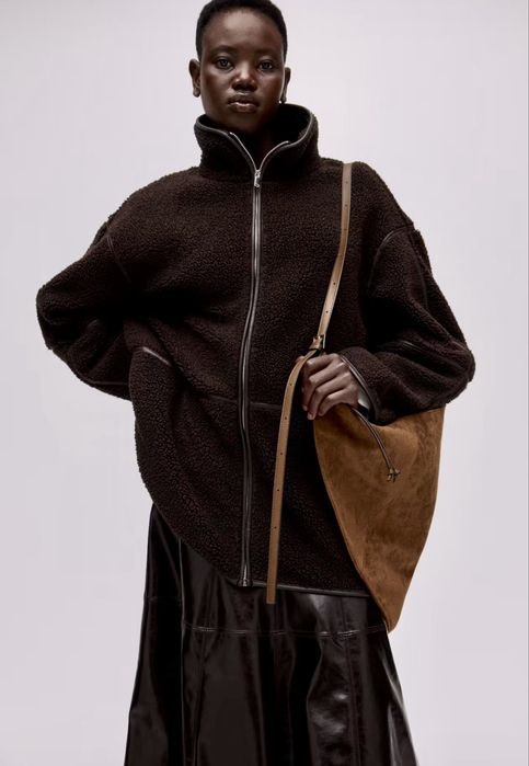 H&M kurta z misia czekoladowa