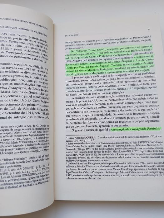 As origens do sufragismo português