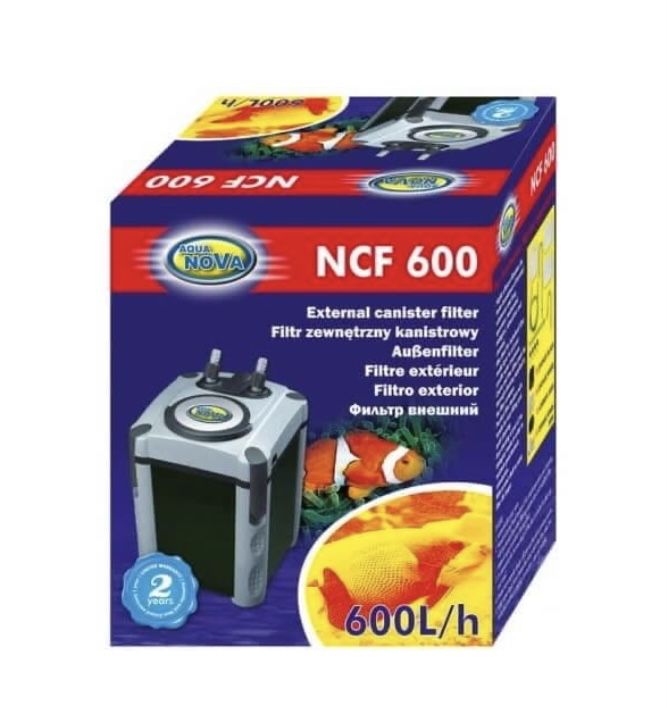 Aqua Nova NCF-600 filtr zewnętrzny do akwarium 150L