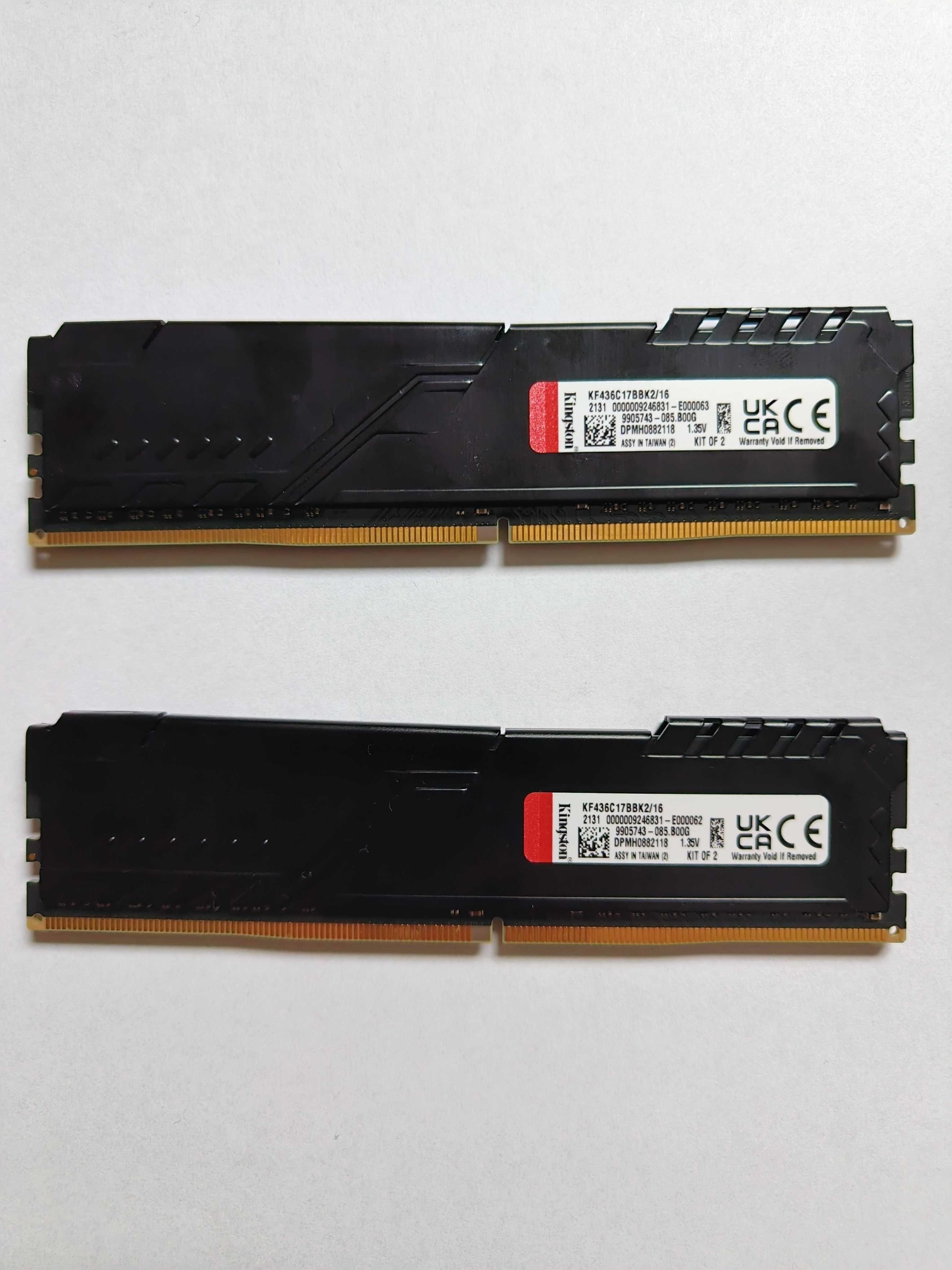 Pamięć RAM DDR4 16 GB 3600MHz CL17 Kingston Fury Beast