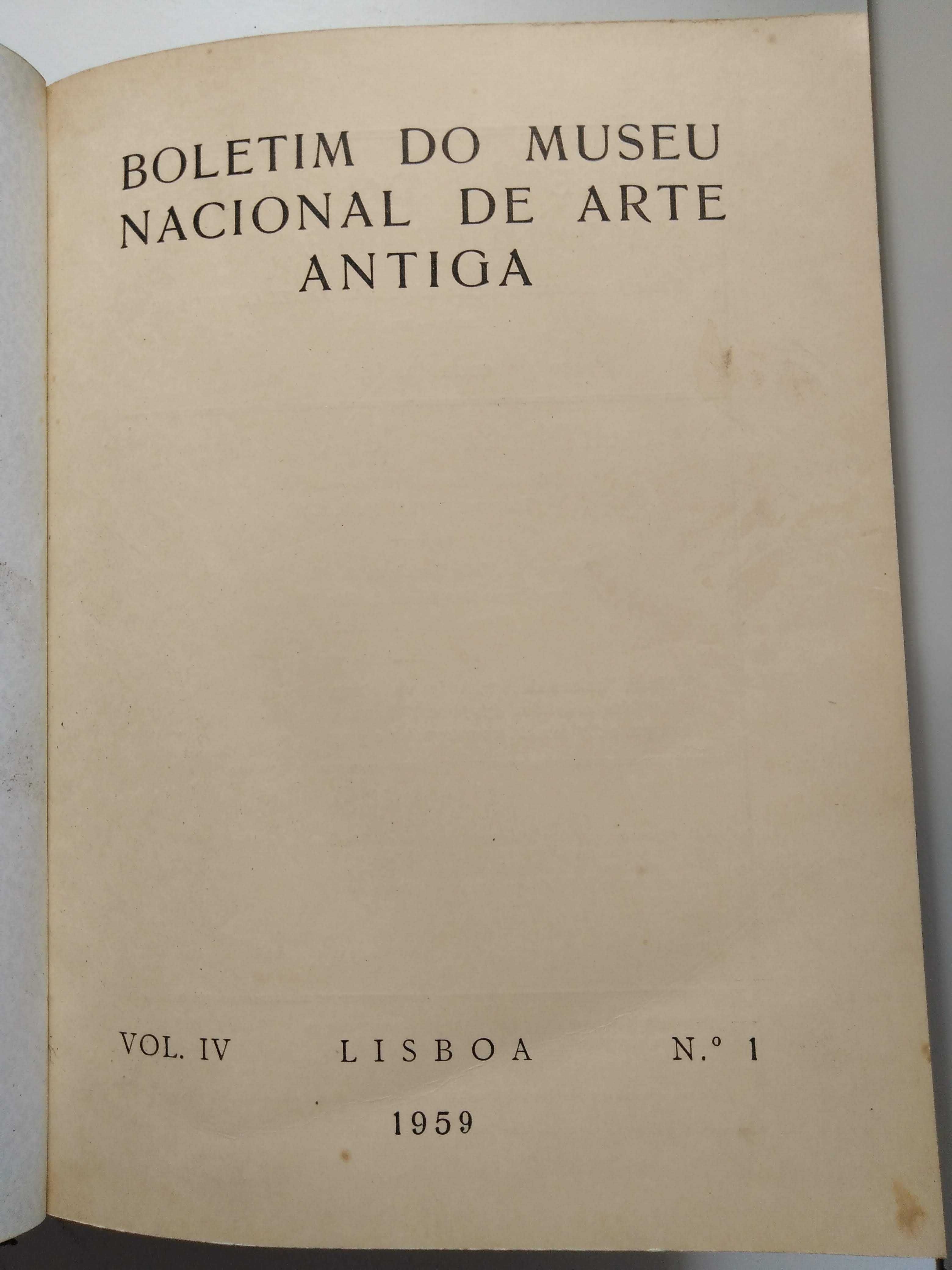 "Boletim do Museu Nacional de Arte Antiga" (1944 a 1961)
