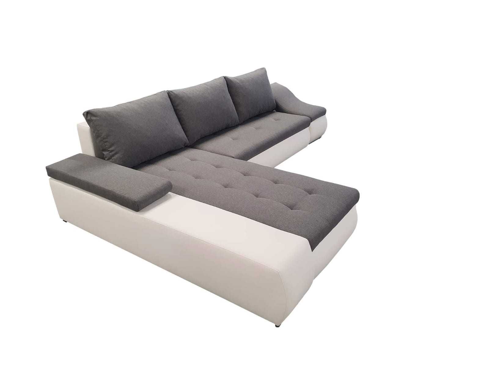 Narożnik OSLO na sprężynach DOSTAWA rogówka kanapa łóżko +GRATIS