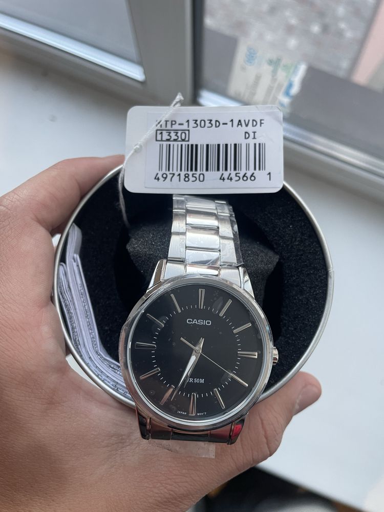 Годинник casio MTP-VT01D-7BUDF чоловічі часи мужские