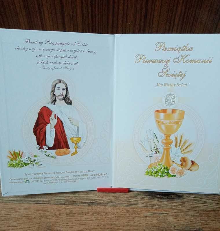 Pamiątka Pierwszej Komunii Świętej