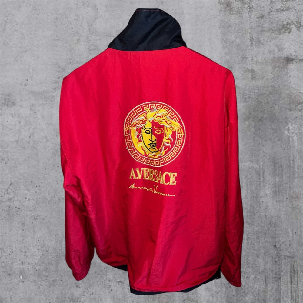 Чоловіча Куртка вітровка Versace L big logo