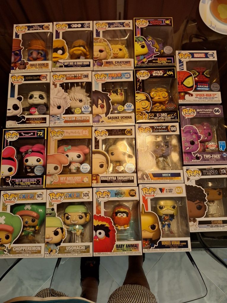 Funko Pop Originais Diversos