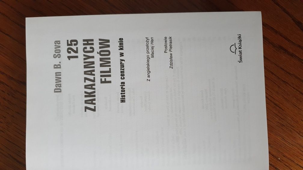 125 zakazanych filmów


Dawn B. Sova