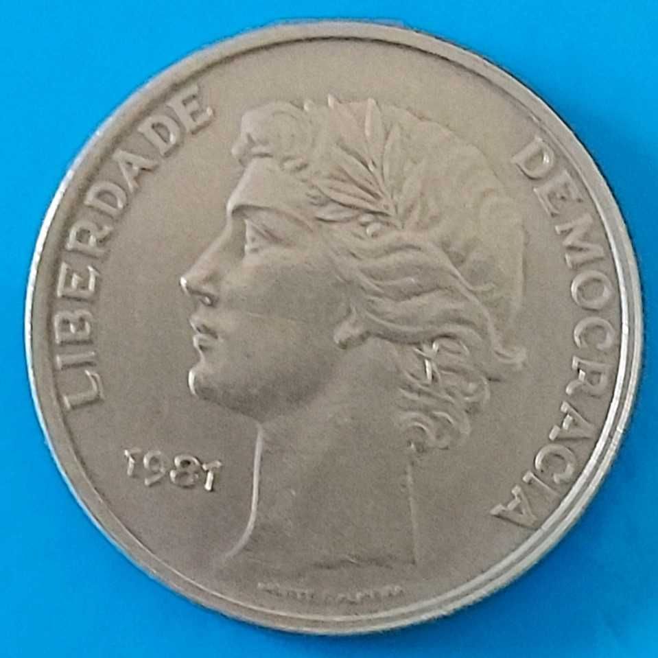 25$00 de 1981 Republica Portuguesa, Liberdade  Democracia